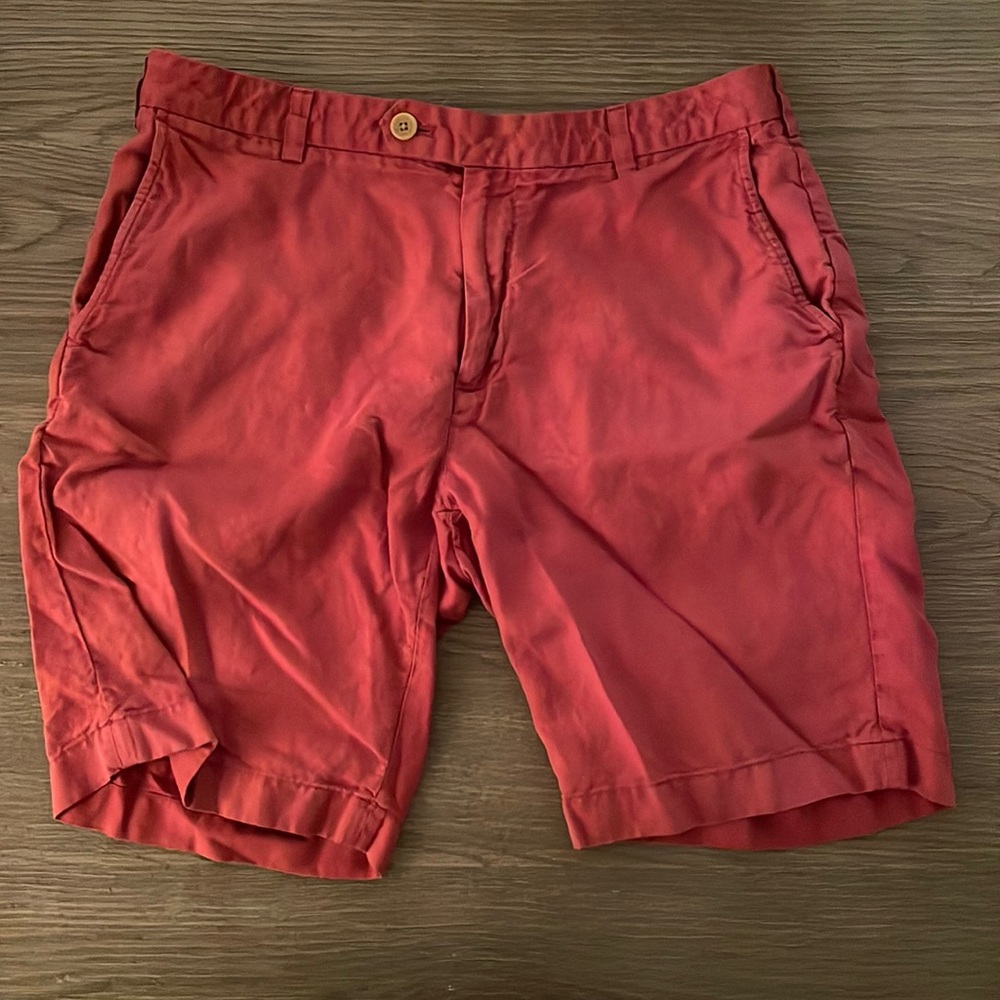 Brooks Brothers Linen Bermuda Shorts